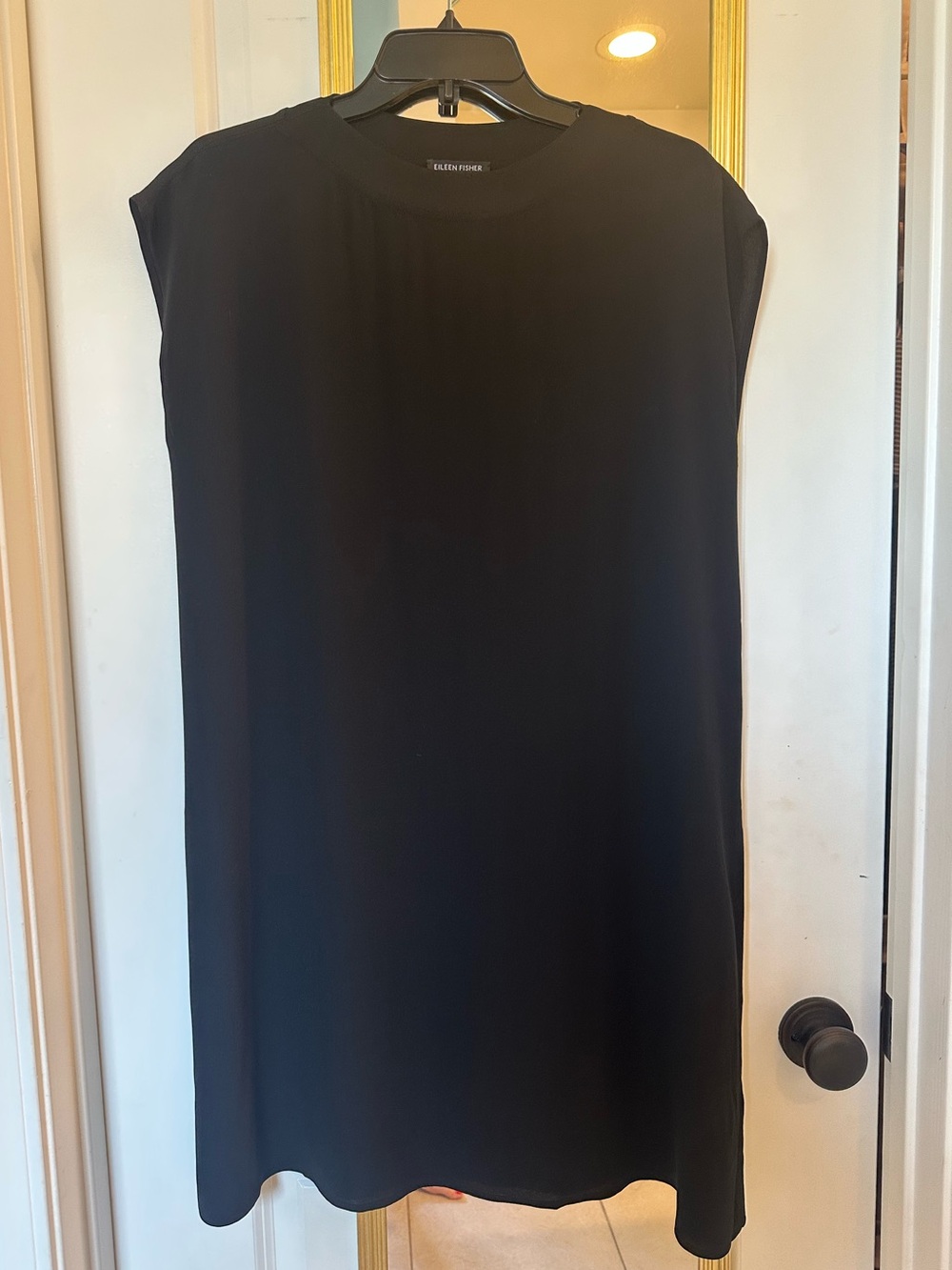 Eileen Fisher Black Tunic W/ Side Slits